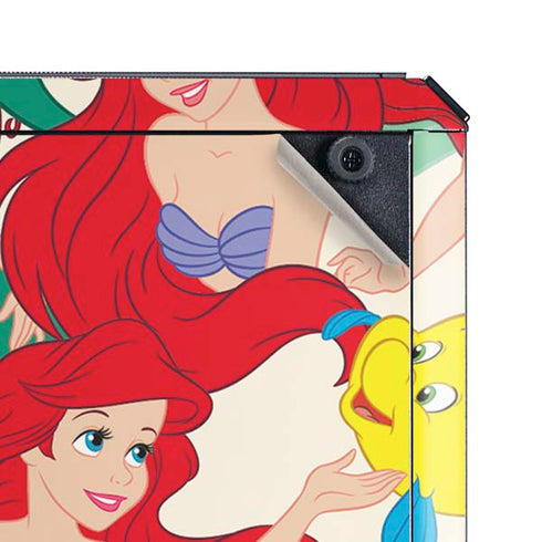 Disney The Little Mermaid Ariel and Flounder Pattern Cooler Master MasterBox Q300L Mini Tower Skin