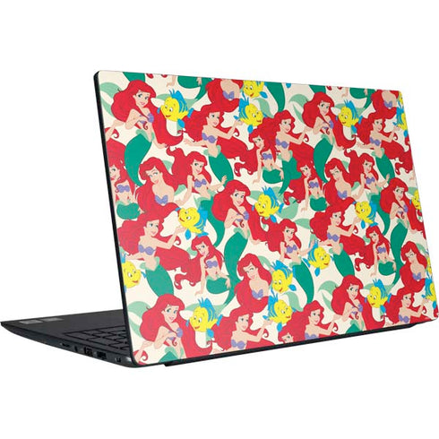 Disney The Little Mermaid Ariel and Flounder Pattern Dell Vostro Skin