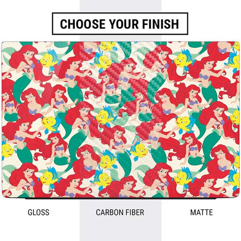 Disney The Little Mermaid Ariel and Flounder Pattern Dell Vostro Skin