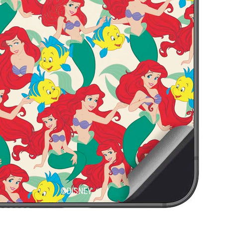 Disney The Little Mermaid Ariel and Flounder Pattern Galaxy A14 5G Skin
