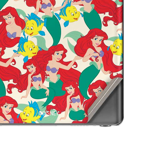 Disney The Little Mermaid Ariel and Flounder Pattern Galaxy Note20 5G Skin