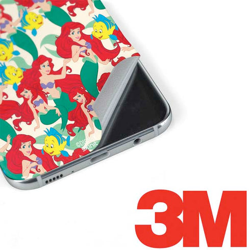 Disney The Little Mermaid Ariel and Flounder Pattern Galaxy S8 Skin