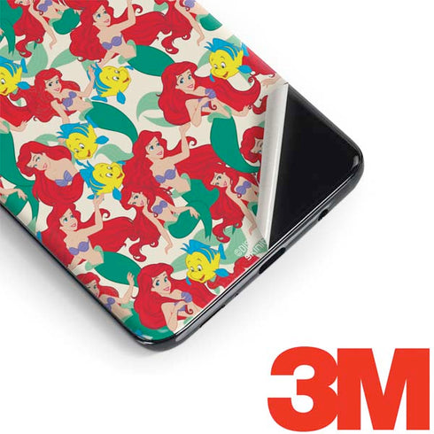 Disney The Little Mermaid Ariel and Flounder Pattern Galaxy S9 Plus Skin