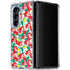 Disney The Little Mermaid Ariel and Flounder Pattern Galaxy Z Fold5 5G Clear Case