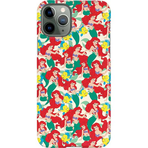 Disney The Little Mermaid Ariel and Flounder Pattern iPhone 11 Pro Lite Case