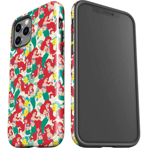 Disney The Little Mermaid Ariel and Flounder Pattern iPhone 12 Pro Impact Case
