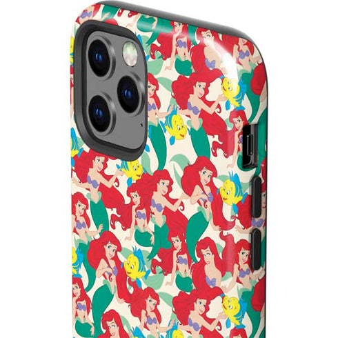 Disney The Little Mermaid Ariel and Flounder Pattern iPhone 12 Pro Max Impact Case