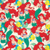 Disney The Little Mermaid Ariel and Flounder Pattern iPhone XR Pro Case