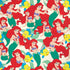 Disney The Little Mermaid Ariel and Flounder Pattern iPhone XS Pro Case