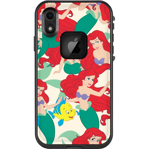 Disney The Little Mermaid Ariel and Flounder Pattern LifeProof Fre iPhone Skin