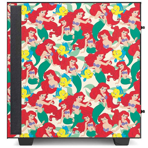 Disney The Little Mermaid Ariel and Flounder Pattern NZXT H510 Compact ATX Mid-Tower Case Skin