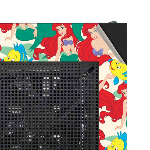 Disney The Little Mermaid Ariel and Flounder Pattern NZXT H510 Compact ATX Mid-Tower Case Skin