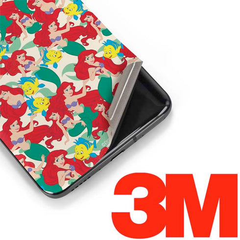 Disney The Little Mermaid Ariel and Flounder Pattern OnePlus 7 Pro Skin