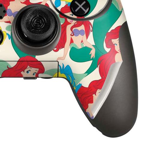 Disney The Little Mermaid Ariel and Flounder Pattern PlayStation Scuf Vantage 2 Controller Skin