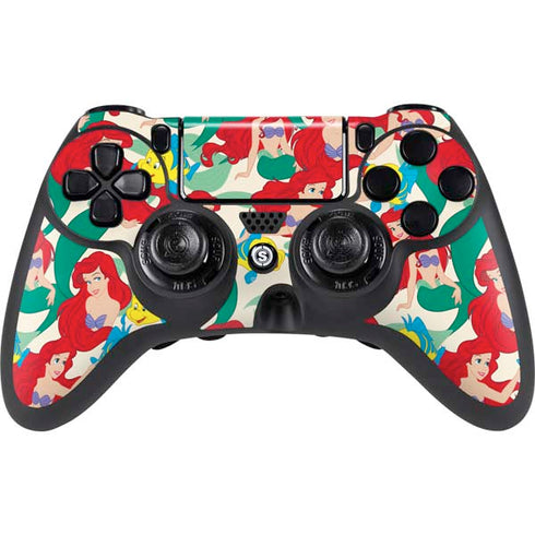 Disney The Little Mermaid Ariel and Flounder Pattern PS4/PC SCUF Impact Controller Skin