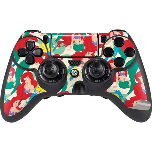 Disney The Little Mermaid Ariel and Flounder Pattern PS4/PC SCUF Impact Controller Skin
