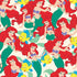 Disney The Little Mermaid Ariel and Flounder Pattern PS4 Pro/Slim Controller Skin