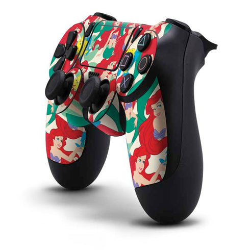 Disney The Little Mermaid Ariel and Flounder Pattern PS4 Pro/Slim Controller Skin