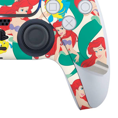 Disney The Little Mermaid Ariel and Flounder Pattern PS5 Digital Edition Bundle Skin