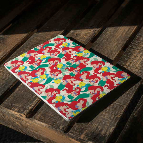 Disney The Little Mermaid Ariel and Flounder Pattern Surface Laptop 2 Skin