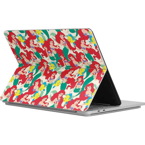 Disney The Little Mermaid Ariel and Flounder Pattern Surface Laptop Studio Skin