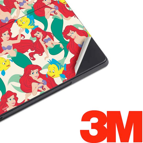 Disney The Little Mermaid Ariel and Flounder Pattern Surface Pro 7 Skin