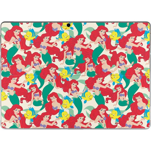 Disney The Little Mermaid Ariel and Flounder Pattern Surface Pro 8 Skin