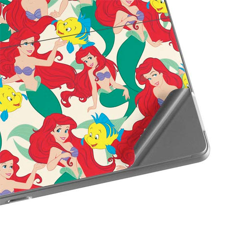 Disney The Little Mermaid Ariel and Flounder Pattern Surface Pro 8 Skin