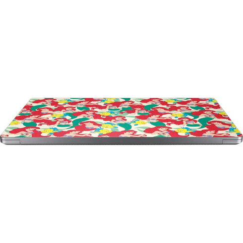 Disney The Little Mermaid Ariel and Flounder Pattern Universal Laptop 12in (9.8 x 6.8in) Skin