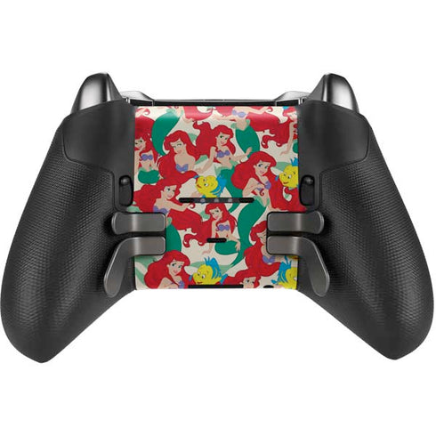 Disney The Little Mermaid Ariel and Flounder Pattern Xbox Elite Wireless Controller Series 2 Skin