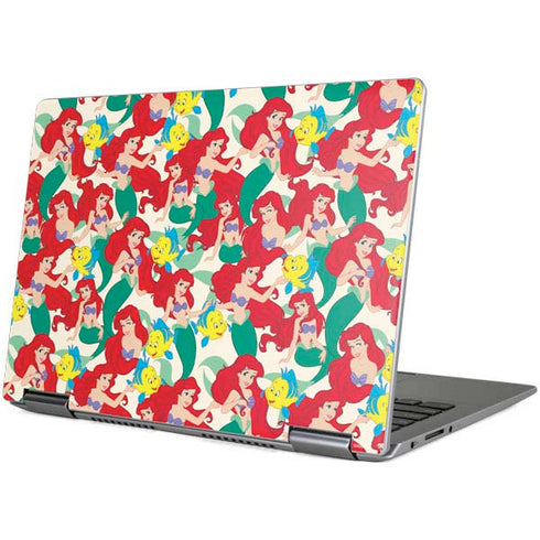 Disney The Little Mermaid Ariel and Flounder Pattern Yoga 710 14in Skin