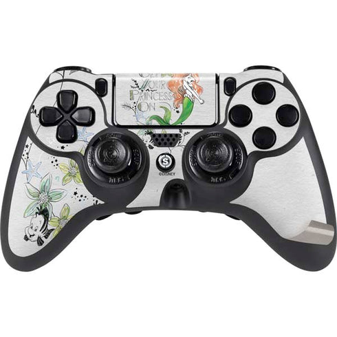Disney The Little Mermaid Ariel and Flounder Art PS4/PC SCUF Impact Controller Skin