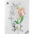 Disney The Little Mermaid Ariel and Flounder Art PS5 Digital Edition Console Skin