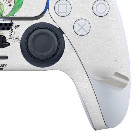 Disney The Little Mermaid Ariel and Flounder Art PS5 Controller Skin