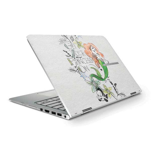 Disney The Little Mermaid Ariel and Flounder Art HP Spectre Skin