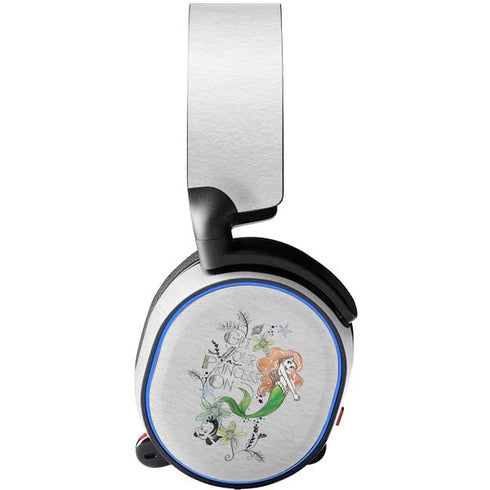 Disney The Little Mermaid Ariel and Flounder Art SteelSeries Arctis 5 Skin