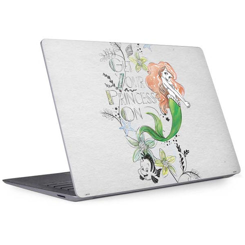 Disney The Little Mermaid Ariel and Flounder Art Surface Laptop 3 13.5in Skin