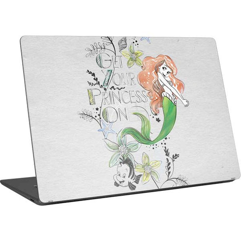 Disney The Little Mermaid Ariel and Flounder Art Surface Laptop 4 15in Skin
