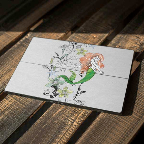 Disney The Little Mermaid Ariel and Flounder Art Surface Pro 7 Skin