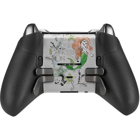 Disney The Little Mermaid Ariel and Flounder Art Xbox Elite Wireless Controller Series 2 Skin
