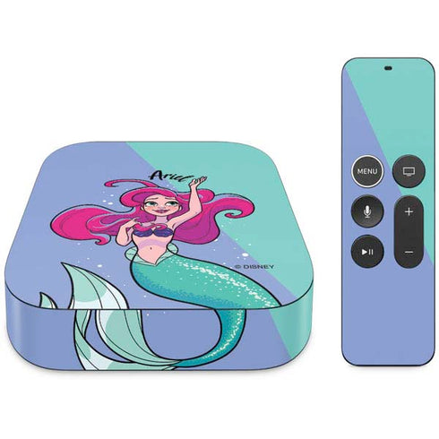 Disney Princess Ariel Art Apple TV Skin