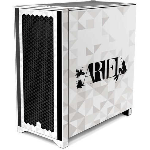 Disney Princess Ariel Chromatic Corsair 4000D Tempered Glass Mid-Tower ATX Case Skin