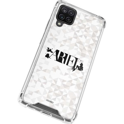 Disney Princess Ariel Chromatic Galaxy A12 Clear Case