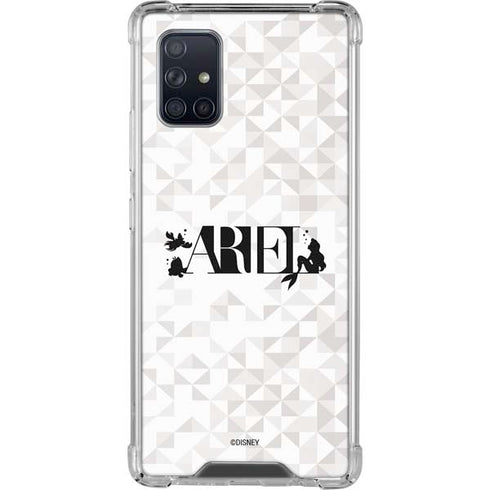 Disney Princess Ariel Chromatic Galaxy A71 5G Clear Case