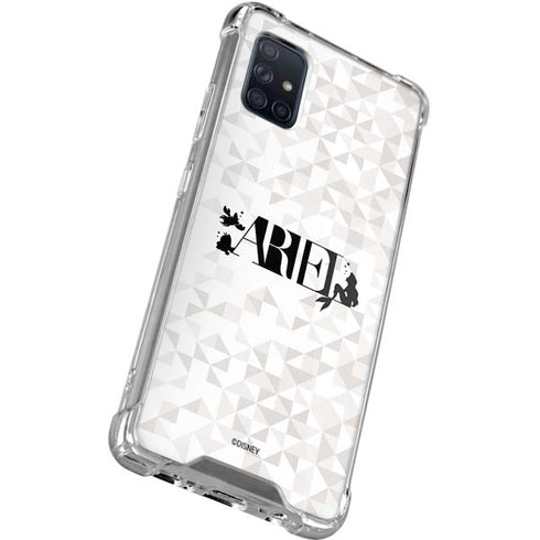 Disney Princess Ariel Chromatic Galaxy A71 5G Clear Case