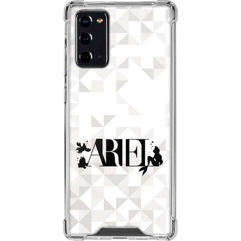 Disney Princess Ariel Chromatic Galaxy Note20 5G Clear Case
