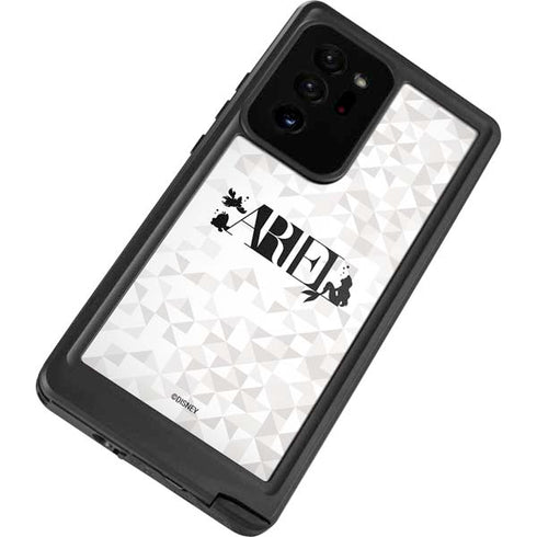 Disney Princess Ariel Chromatic Galaxy Note20 Ultra 5G Waterproof Case