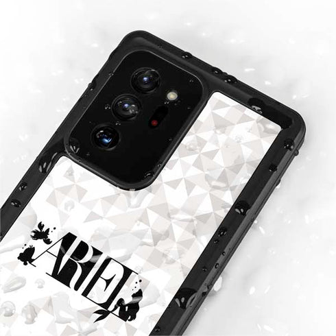 Disney Princess Ariel Chromatic Galaxy Note20 Ultra 5G Waterproof Case