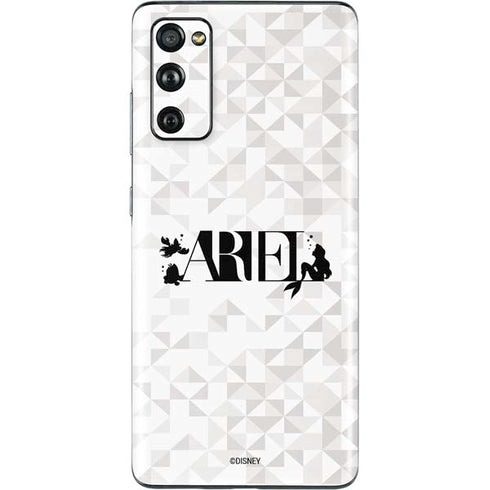 Disney Princess Ariel Chromatic Galaxy S20 Fan Edition Skin