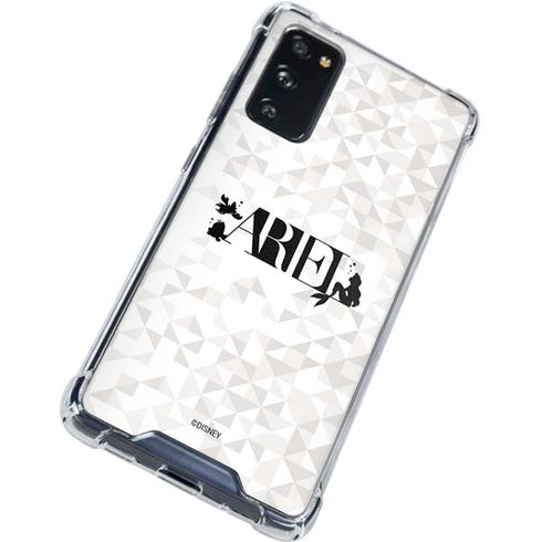 Disney Princess Ariel Chromatic Galaxy S20 FE Clear Case